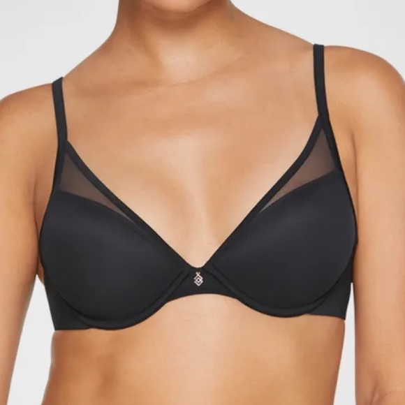 ThirdLove Black Mesh Detail Bra - Picture 2 of 5